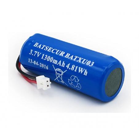 Lithium RXU03X  3.7V 1.3Ah.