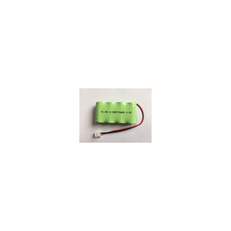 Block Battery Ni-MH 2/3AA 4.8V 700mAh.