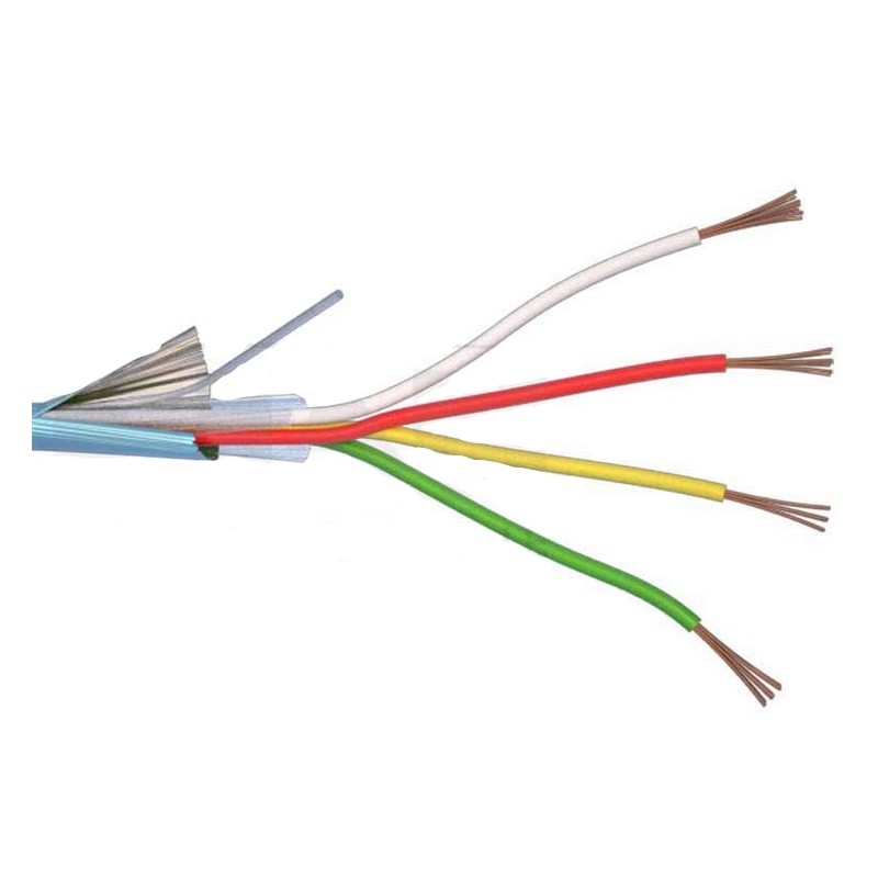 Alarmkabel 4x0.22mm 200m