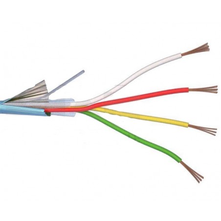 Alarmkabel 4x0.22mm 200m