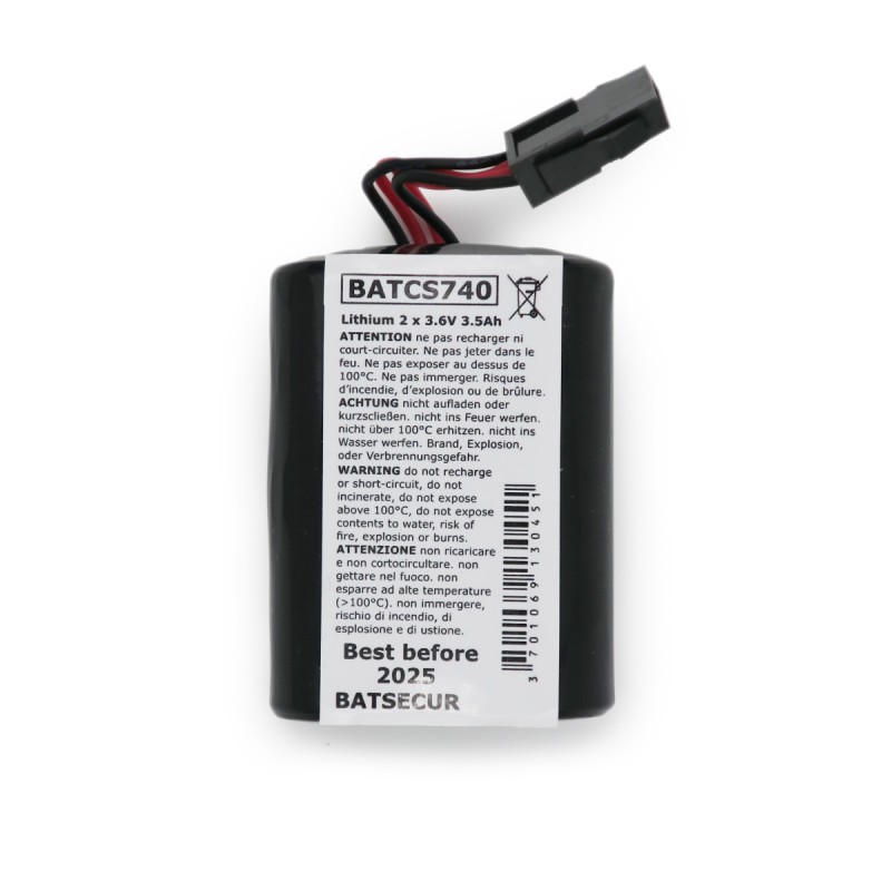 Lithium Batterie BATCS740 2x3.6V 3.5Ah