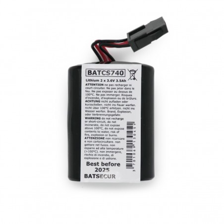 Lithium Batterie BATCS740 2x3.6V 3.5Ah