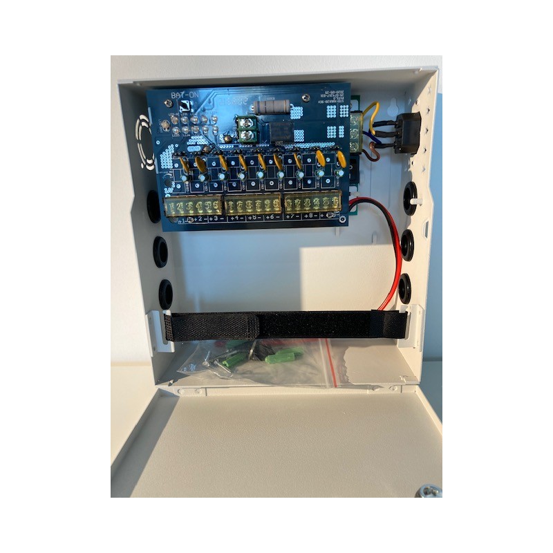 Netzteil Box 12V 10Ah 9Ch mit Not-Strom