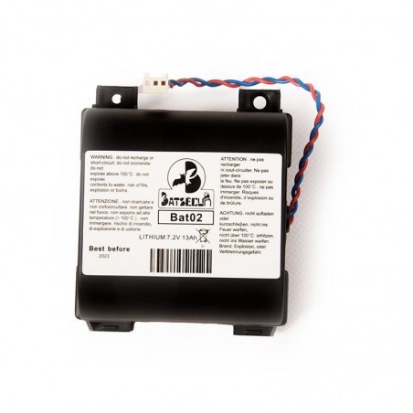 Lithium BatLi02 7.2V 13Ah.