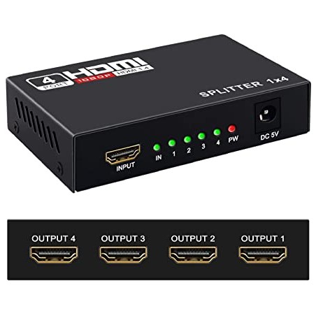 HDMI Splitter 4K 1in x 4out