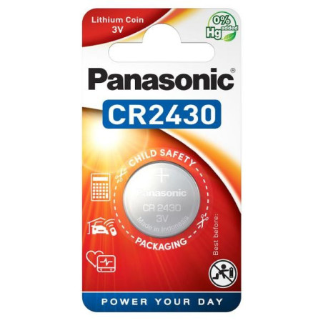 Lithium Panasonic Power CR2430 /Bat Li08