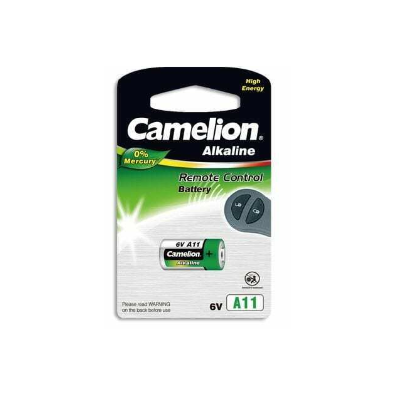 Alcaline A11 6V 38mAh.